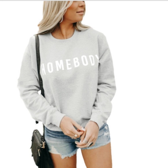 Homebody classic grey comfy sweatshirt size small - Picture 5 of 8